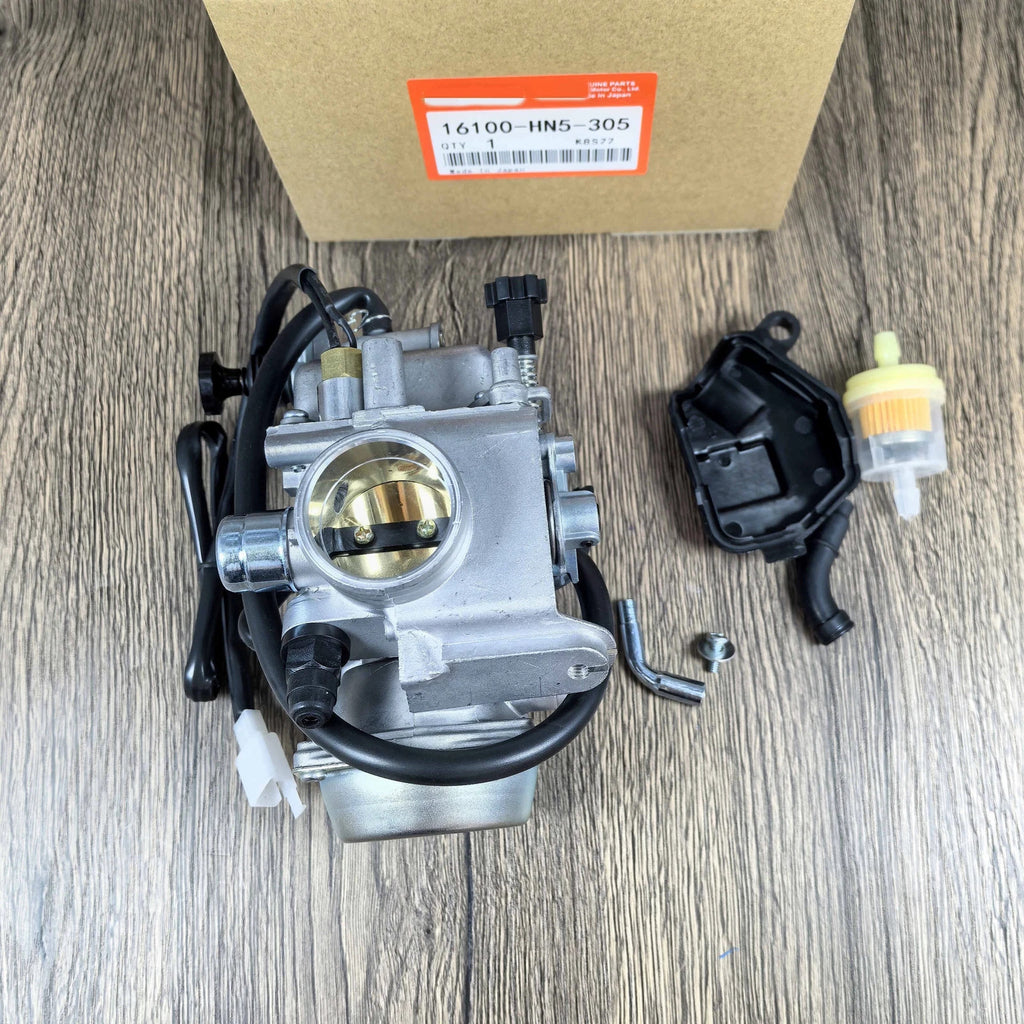 Honda TRX350 Rancher carburetor 16100-HN5-305 brass hex cap
