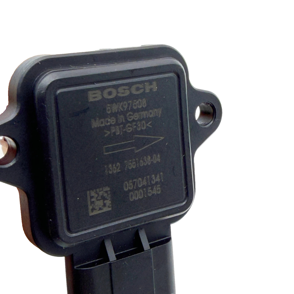 BMW MAF sensor part number label
