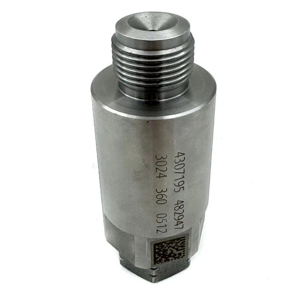 Cummins pressure relief valve 4307195 hex nut view