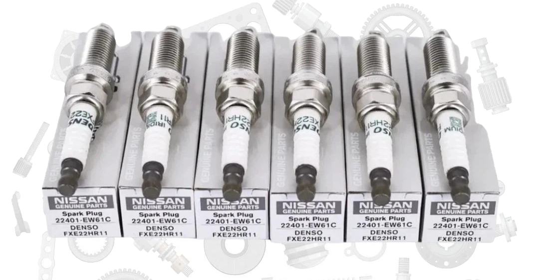 Six Denso iridium spark plugs