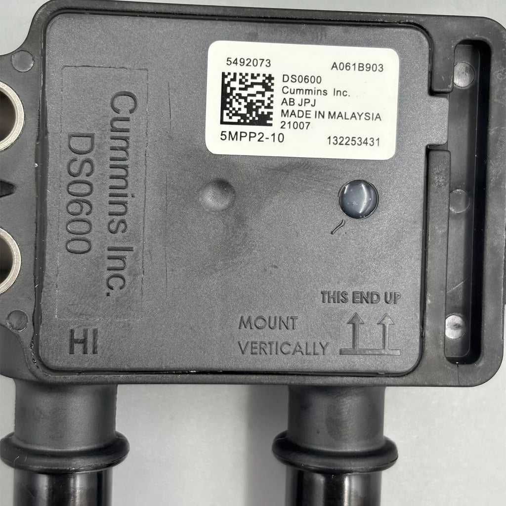 Cummins DFN pressure sensor 5492073 label view